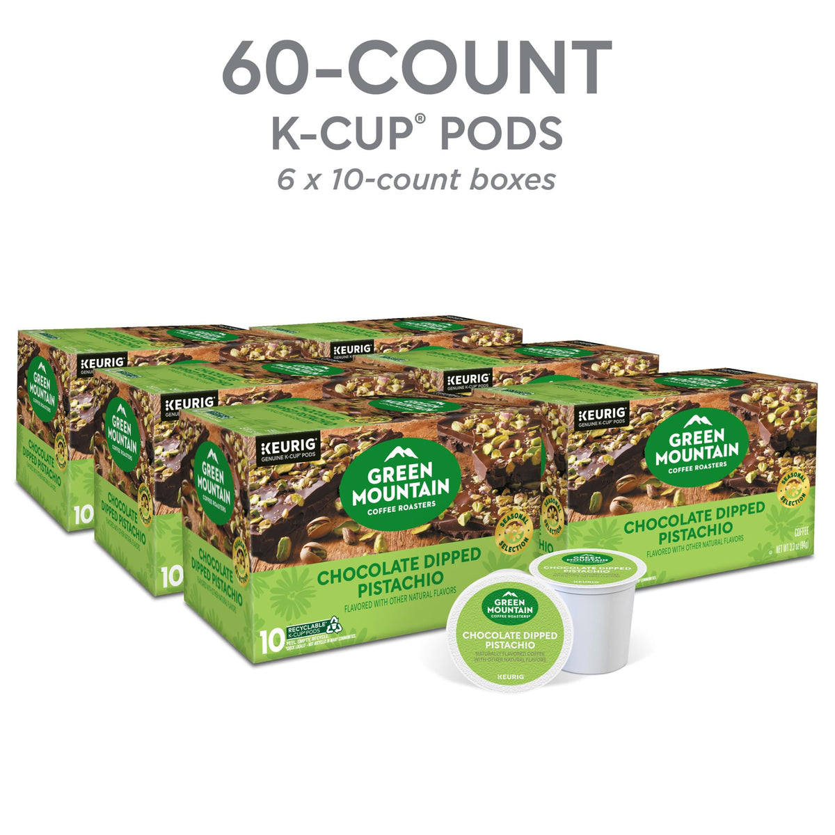 Green Mountain Coffee Roasters keurig-compatible pods for quick, flavorful single-serve mornings