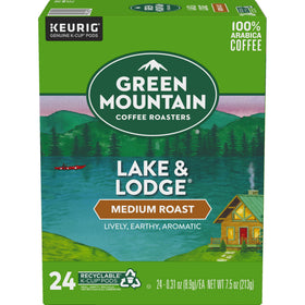 Green Mountain Kosher mark on packaging signals Orthodox Union certification.