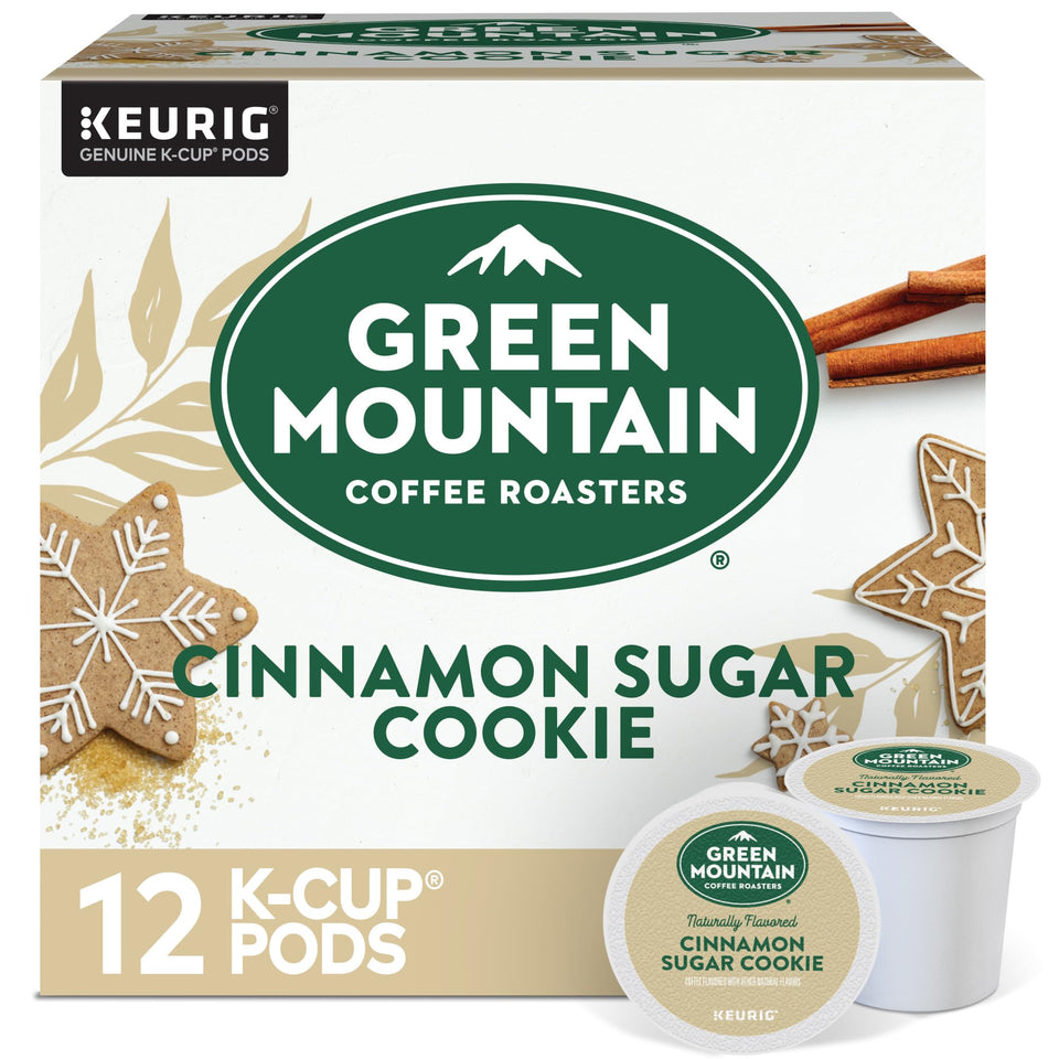Green Mountain Coffee Roasters light roast pod cinnamon sugar cookie aroma perfect for cozy mornings