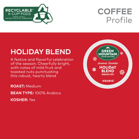 Green Mountain Coffee Roasters logo photographed to reinforce trusted sustainability credentials
