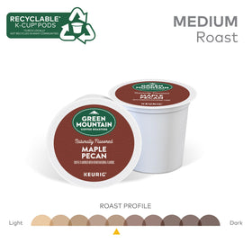 Green Mountain Maple Pecan K-Cups with Orthodox Union Kosher certification