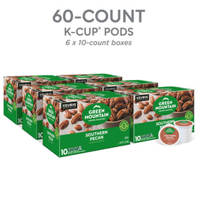 Green Mountain Southern Pecan cup brew ready for a smooth, everyday coffee moment