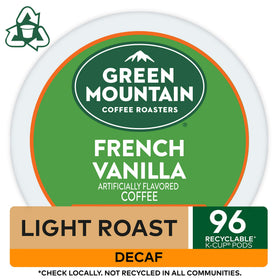 Vanilla cream notes fill the cup with a comforting aroma from Green Mountain.