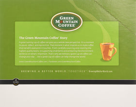 Green Mountain Coffee Vermont Country Blend Decaf K-Cup morning ritual conveys versatile, smooth time