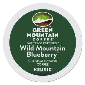 Wild Mountain Blueberries K-Cups offering a fruity twist for a refreshing cup.