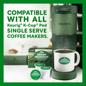 Green Mountain Dark Magic K Cup compatibility ensures easy use with Keurig machines.