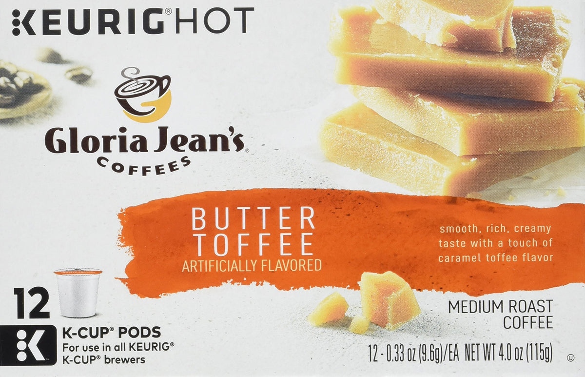 Brewed Gloria Jeans coffee in a mug showing a smooth balance and inviting aroma.