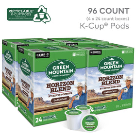 Steam from Green Mountain Horizon Blend cup signals a comforting start.