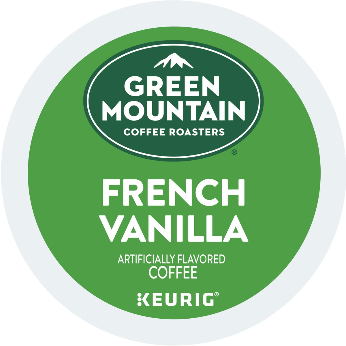 Green Mountain light roast vanilla aroma ready to brighten your cup.