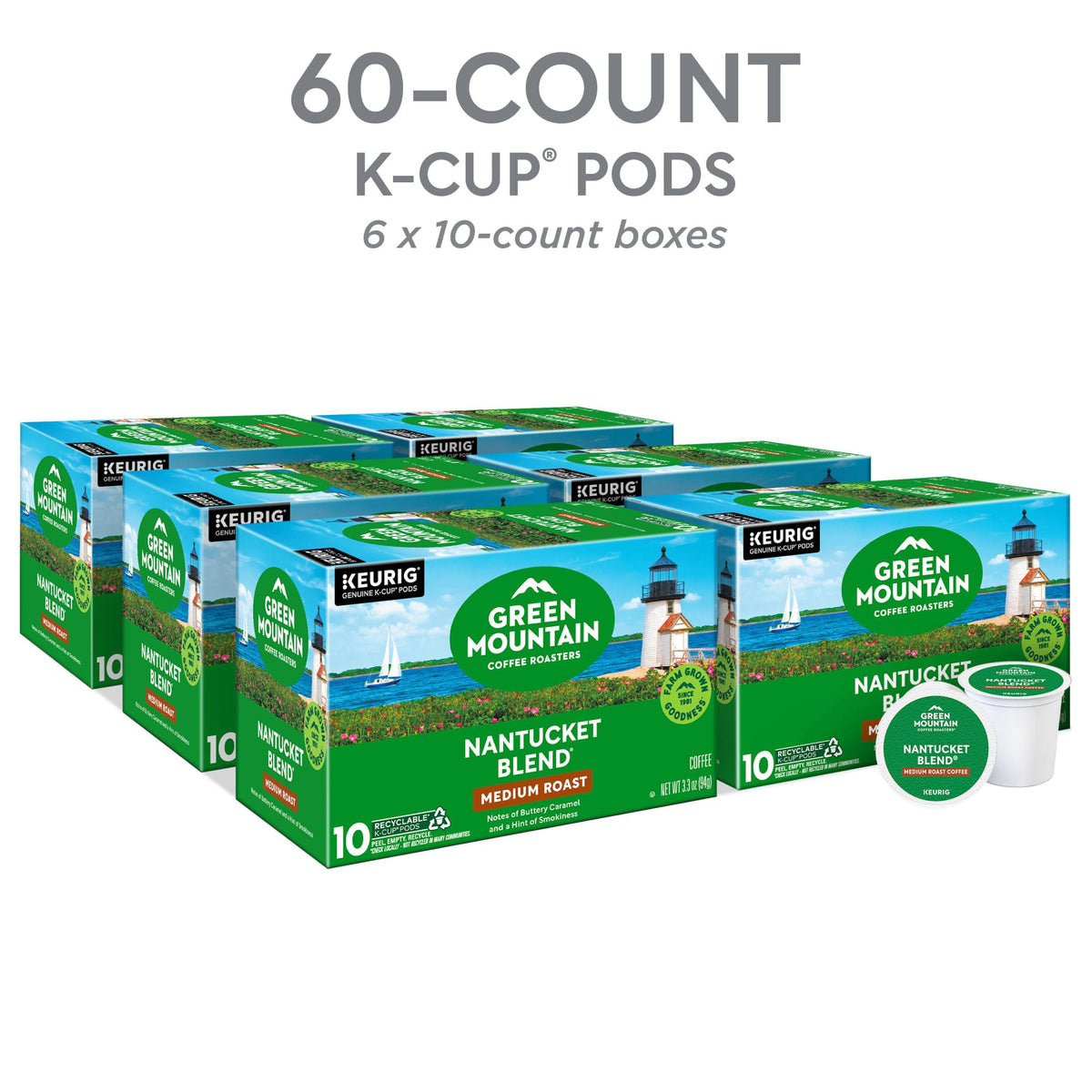 Steaming cup of Nantucket Blend reveals caramel and chocolate notes.