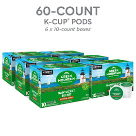 Steaming cup of Nantucket Blend reveals caramel and chocolate notes.