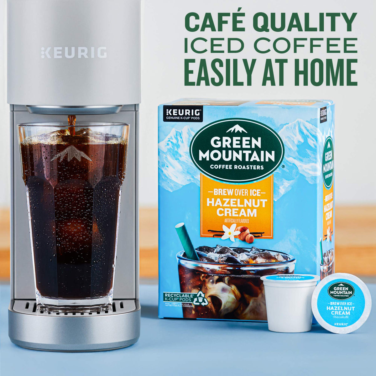 Green Mountain sustainably sourced coffee supports responsible farming and flavor with every brew.