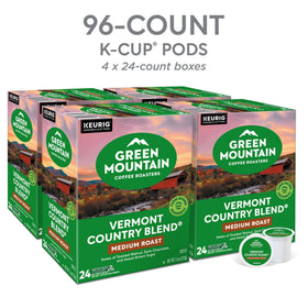 Green Mountain Vermont Country Blend K-Cup pod—aroma and flavor suited to daily rituals.