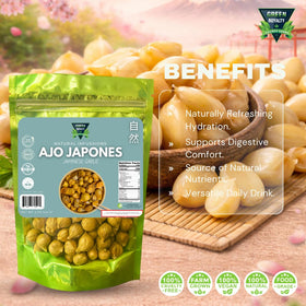 Green Royalty Japanese Garlic antioxidant-rich profile supports daily meals.