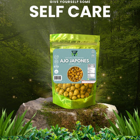 Green Royalty Japanese Garlic kitchen use for teas and infusions.