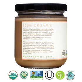 Greenbow Organic Honey with Cinnamon on toast at breakfast