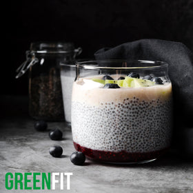 Greenfit chia seeds smoothie bowl for a nutrient-rich breakfast