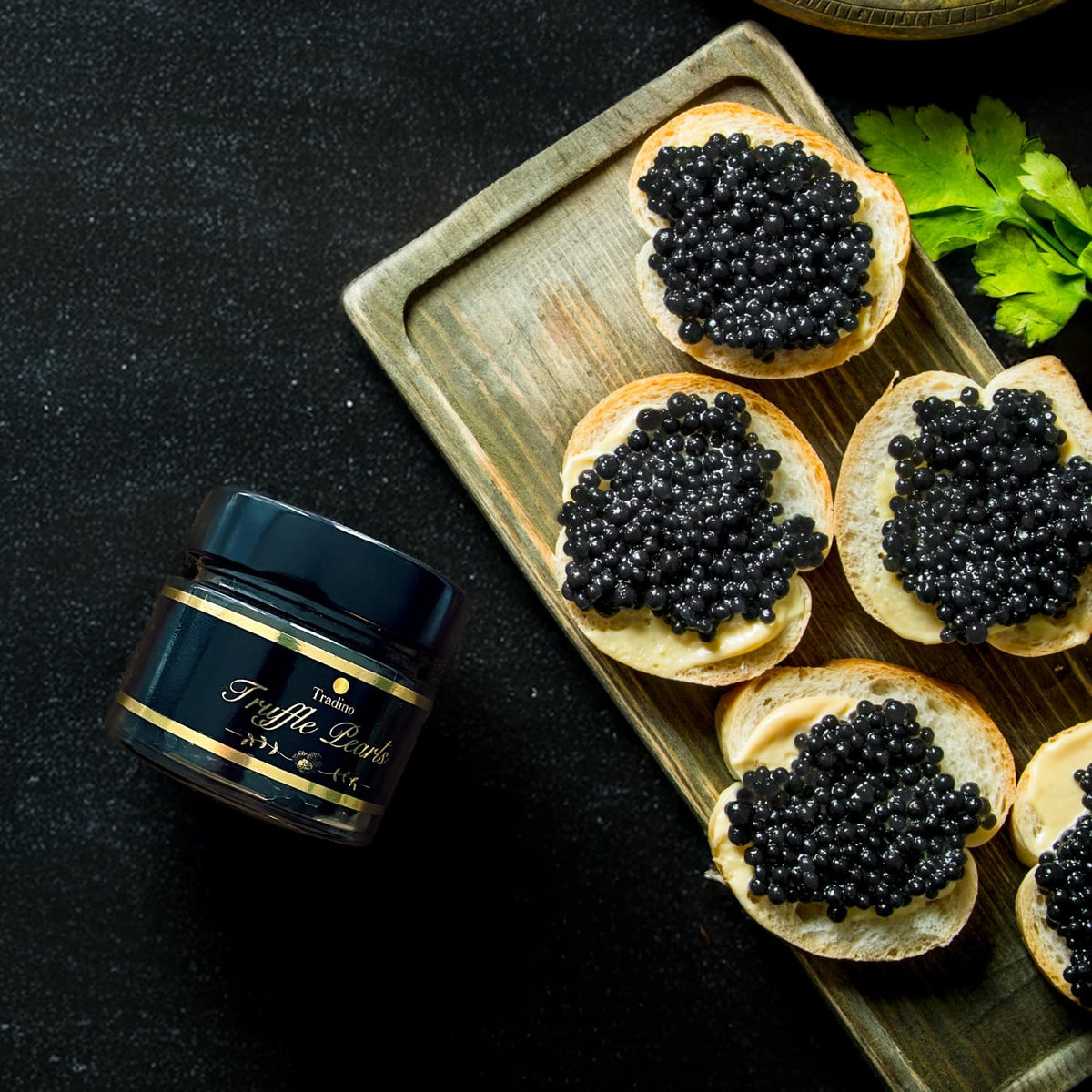 Greenfit Tradino Premium Black Truffle Pearls deliver rich aroma for refined dishes
