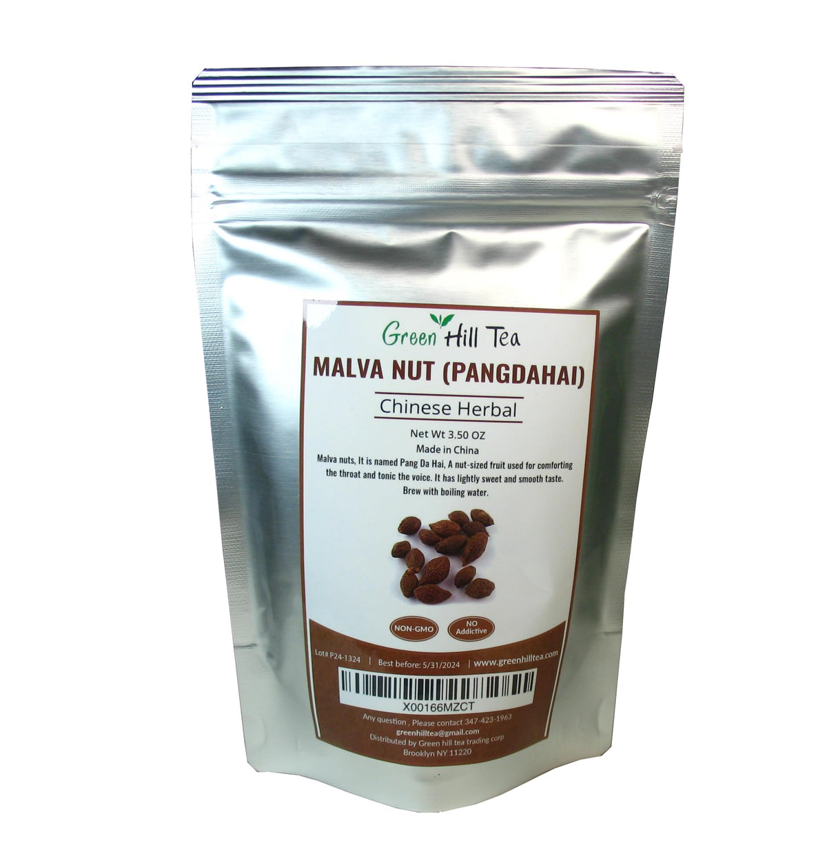 Greenhilltea foil-zip-bag-3-5oz packaging preserves aroma and freshness