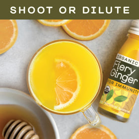 Greenhouse Juice Co. Organic ginger juice blend with bright citrus and vitamin C