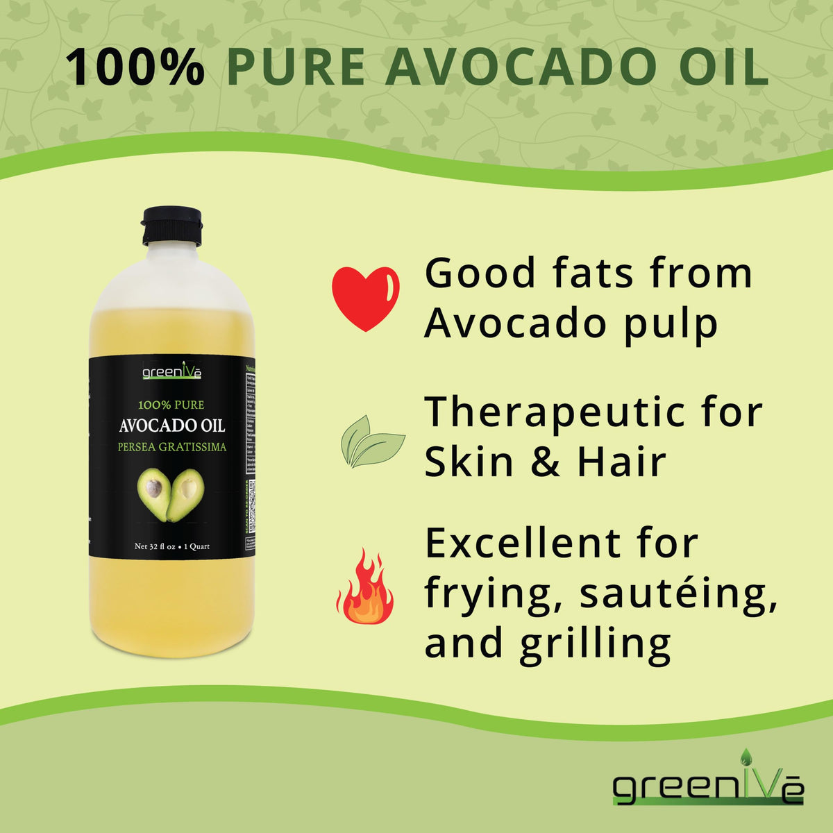 GreenIVe Avocado Oil frying for healthier sautéing