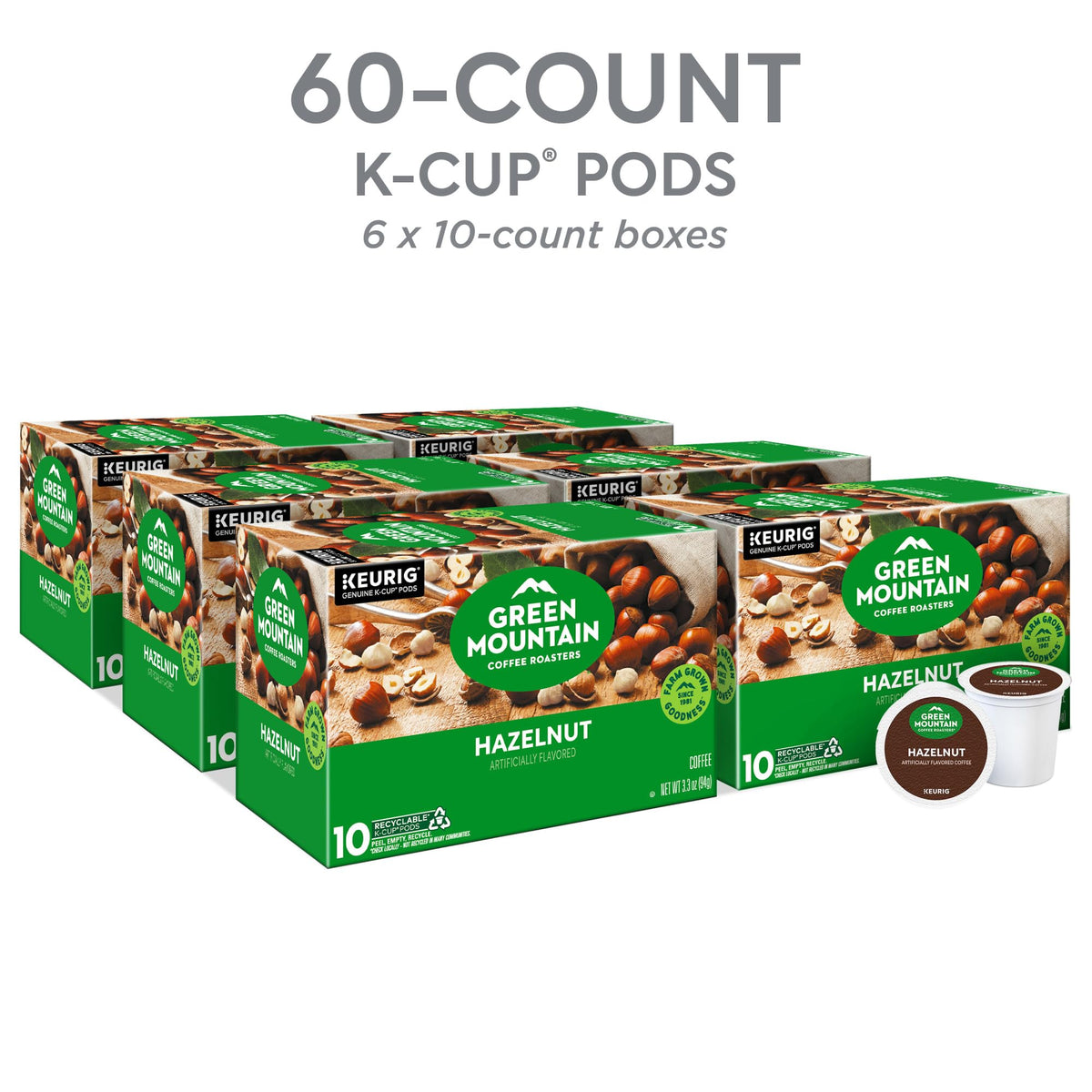 Close-up of sealed K-Cup lid highlighting freshness and consistent taste.