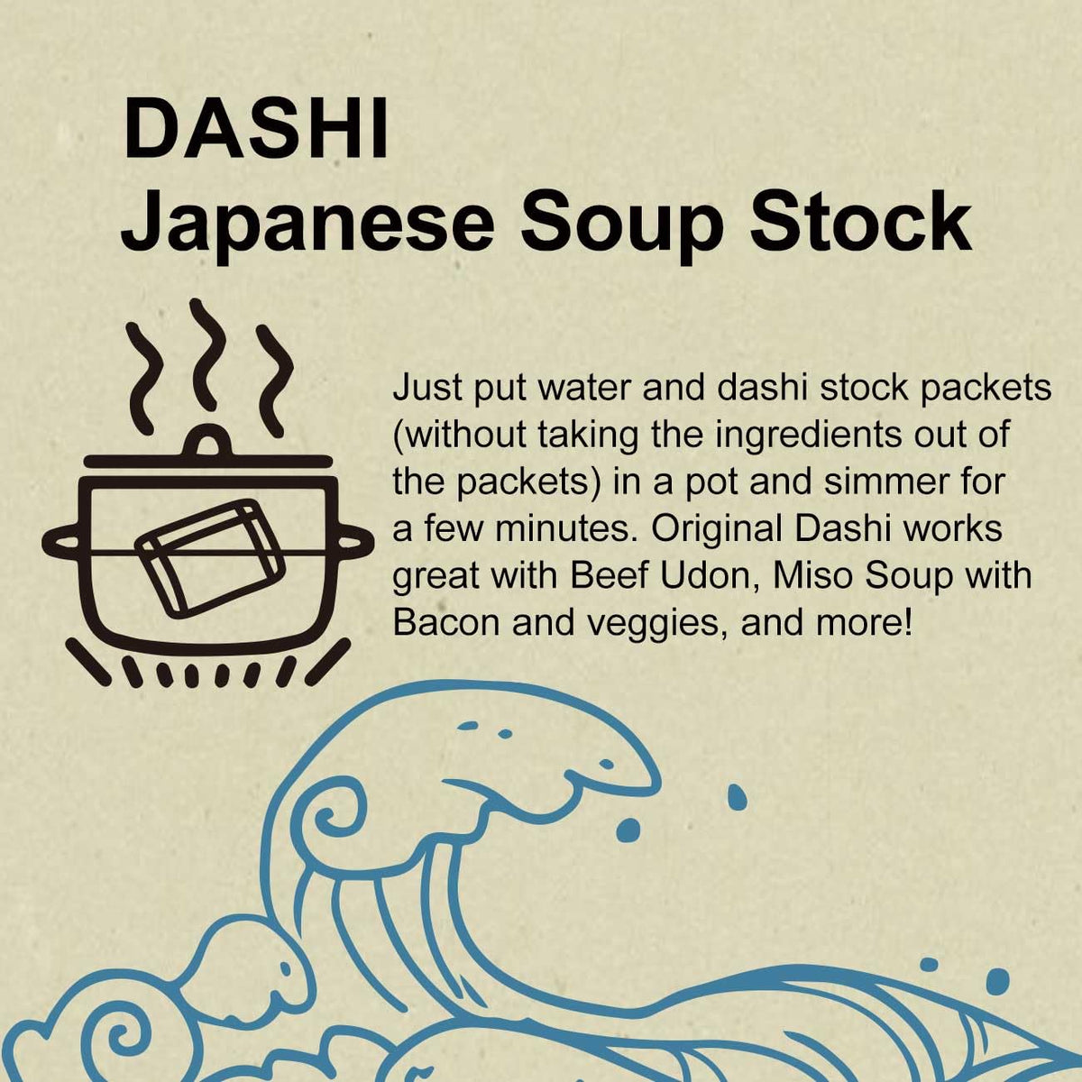 Grelim Dashi dried sardines add depth to stock.