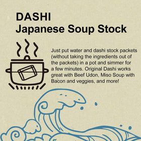 Grelim Dashi dried sardines add depth to stock.