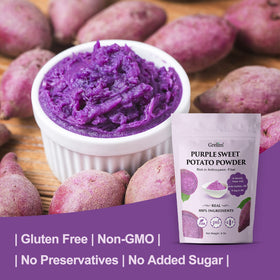 Grelim powder in dough for cakes or cookies adds color.