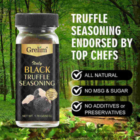 GRELIM truffle seasoning pasta dish elevates weeknight meals with gourmet notes.
