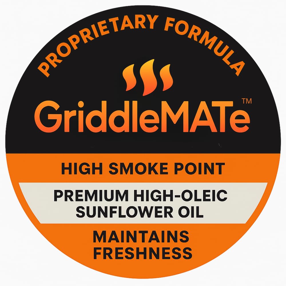GriddleMATe non-stick seal maintaining a seasoned surface across uses