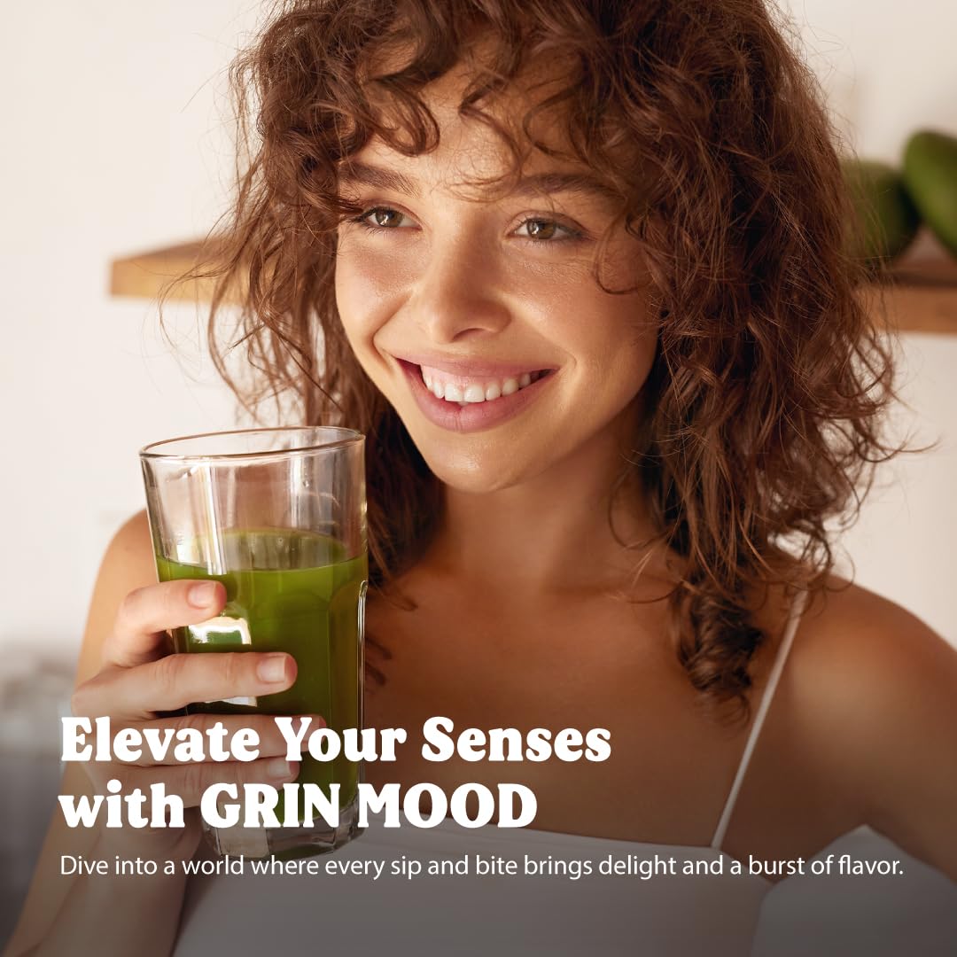 GRIN MOOD Halal-certified label on packaging, ensuring purity and compliance.