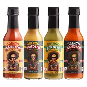Gringo Bandito Original hot sauce bottle with balanced heat for tacos and eggs