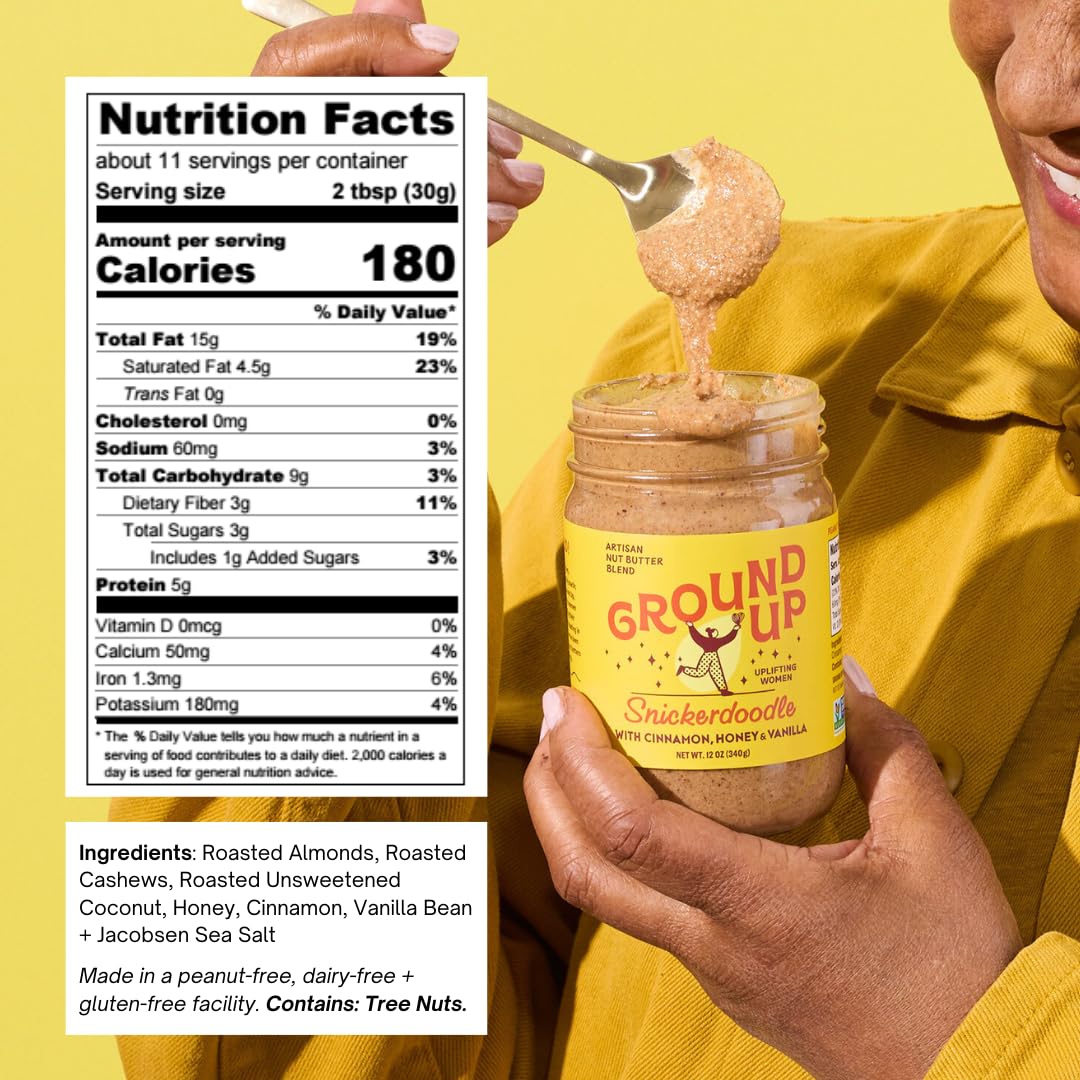 Ground Up Snickerdoodle on toast demonstrates dairy-free flavor on breakfast