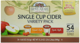 Grove Square Cider Pods Cold Apple Cider refreshing on-the-go single-serve.