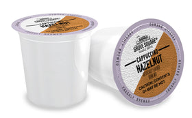Grove Square single-serve hazelnut cups ready for quick, tasty coffee