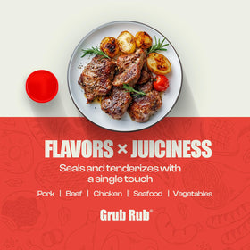 Grub Rub grill sear on a steak with bold flavor.