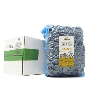 Grupo La Nogalera vacuum-sealed pecans preserve freshness in a 5lb bag