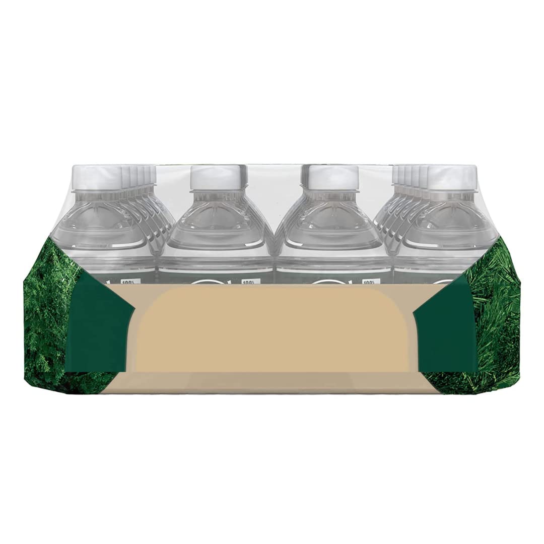Gsuila Poland Spring mini water bottle in hand for quick refresh during errands.