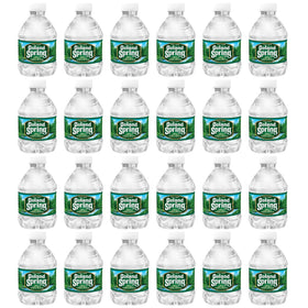 Gsuila Poland Spring mini water bottles 8 oz pack for easy grab-and-go hydration.