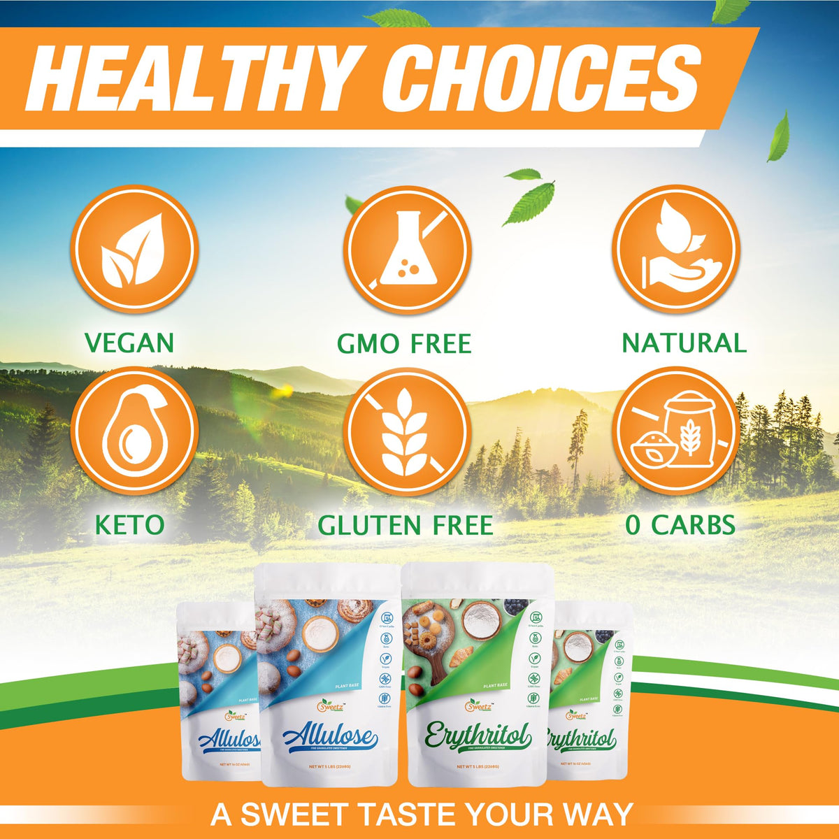G-Sweetz Allulose coffee pour demonstrates sugar-free sweetness for beverages.
