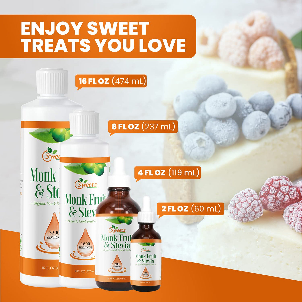 G-Sweetz American-made quality label ensures Kosher certified, safe usage.