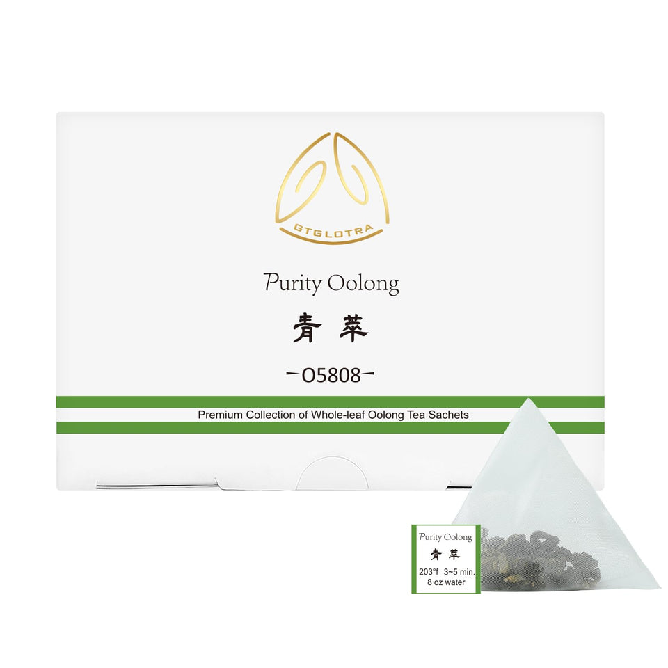 GTGLOTRA oolong tea bags, 24-count, ready for brewing.
