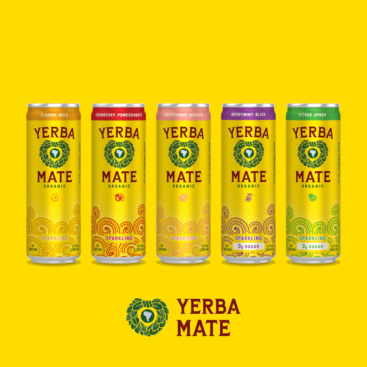 Energy boost concept for Guayaki Yerba Madre Classic Gold beverage