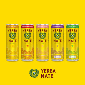 Energy boost concept for Guayaki Yerba Madre Classic Gold beverage