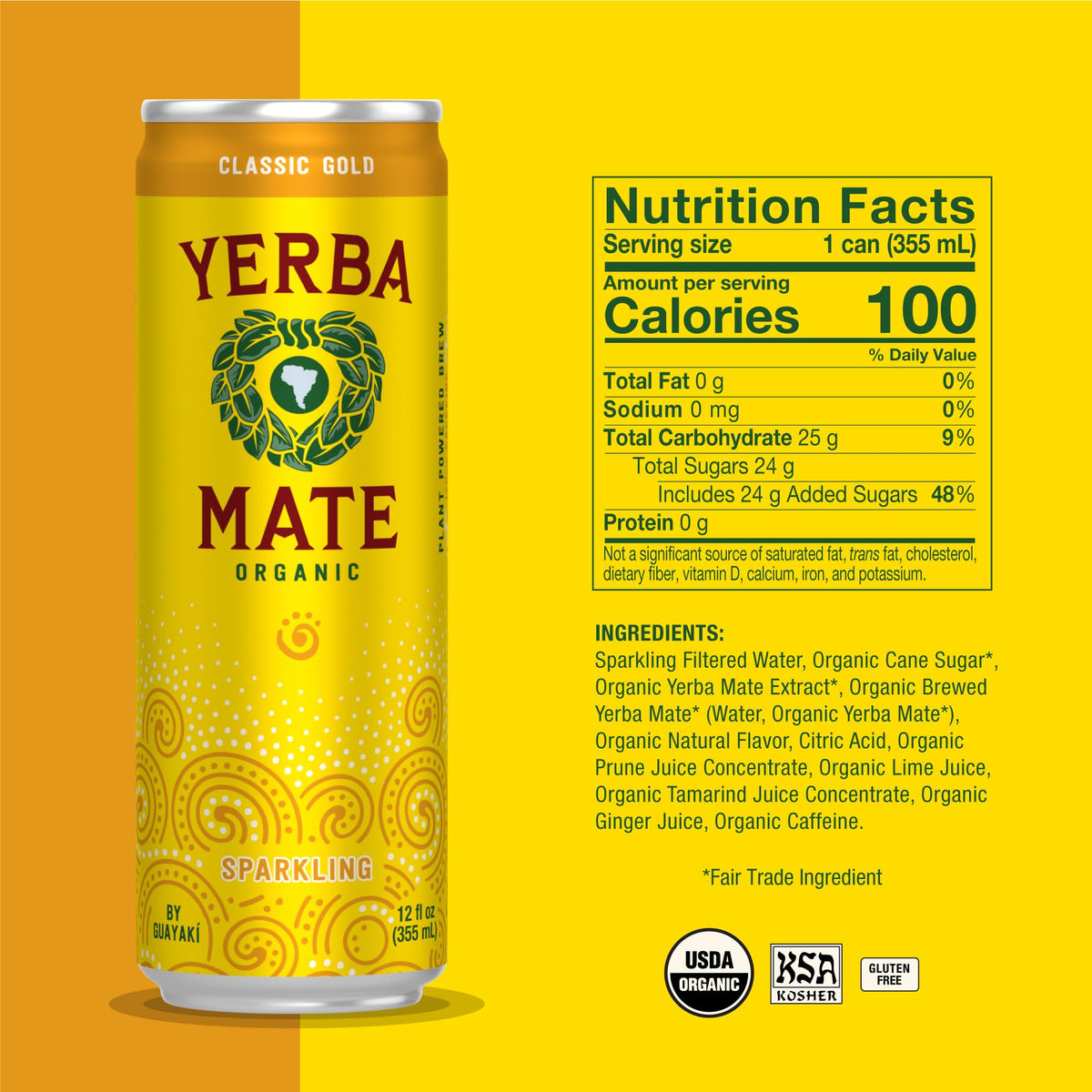 Forest sustainability imagery for Guayaki Yerba Madre Classic Gold