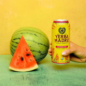 Guayaki Yerba Madre dark berry notes imagery suggests fruity lift and alertness