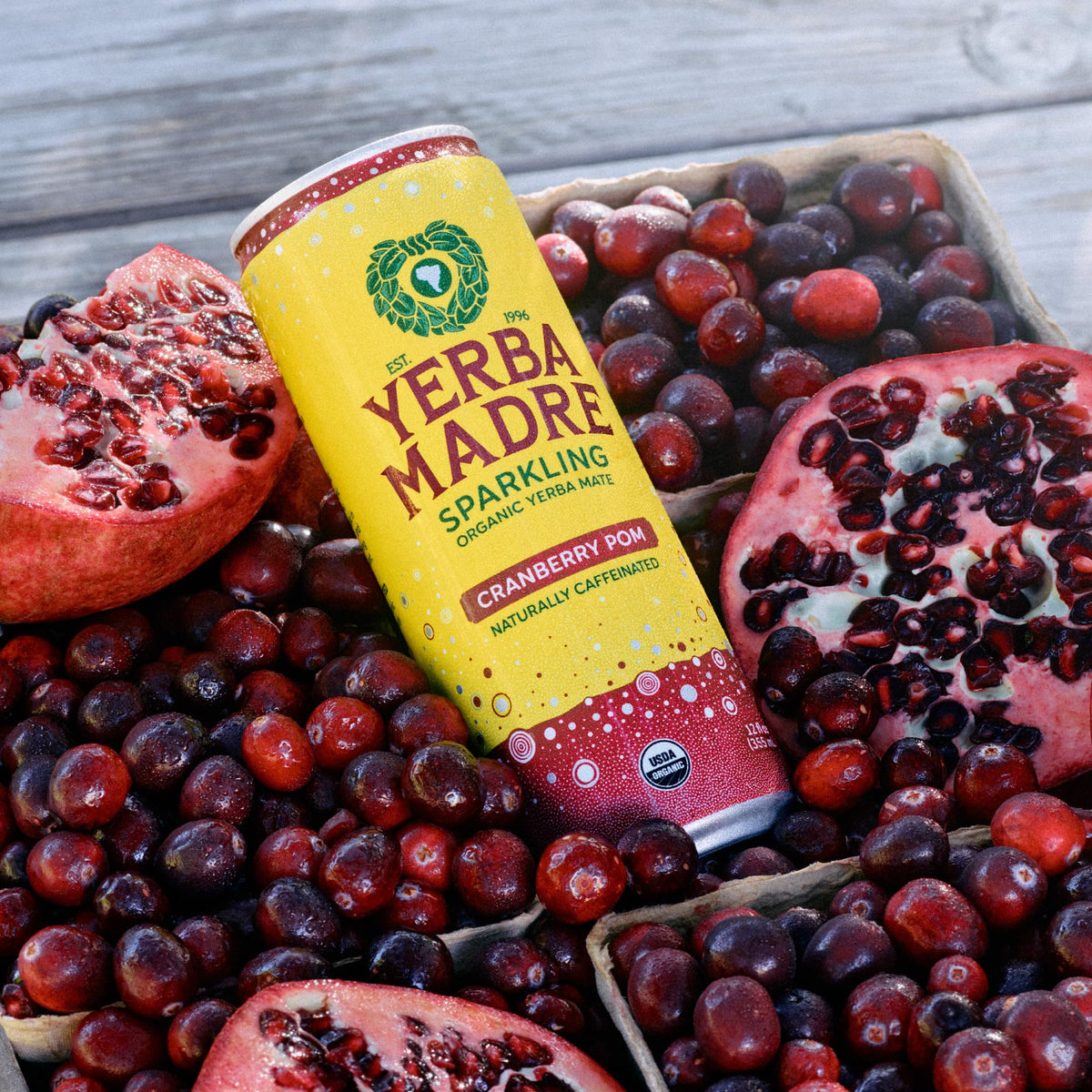 Guayaki Yerba Madre regenerative organic-certified banner highlighting sustainability