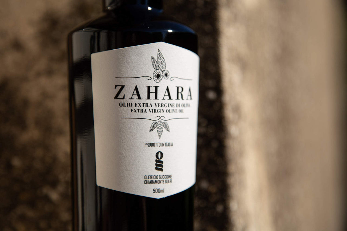 Oleificio Guccione Zahara EVOO with vegetables and grilled fish elevates everyday meals.