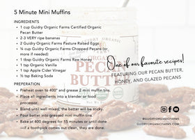 Guidry Organic Farms Gluten-free mark paired with pantry scene
